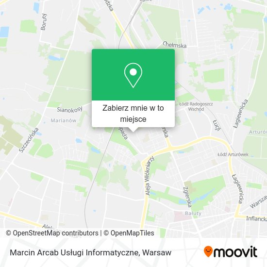 Mapa Marcin Arcab Usługi Informatyczne