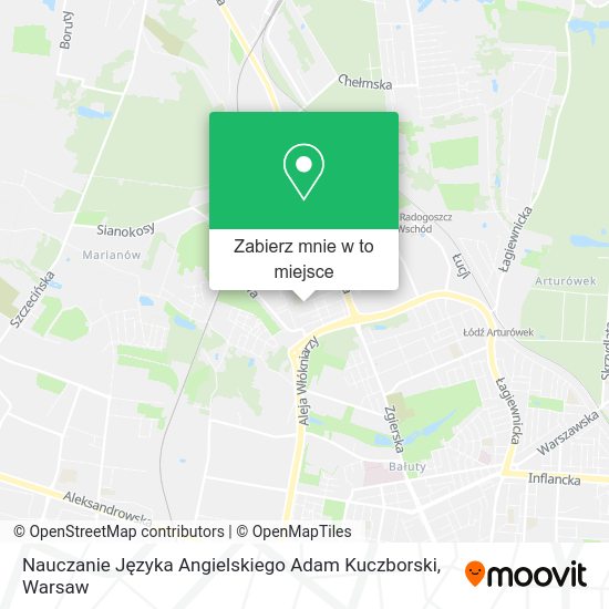 Mapa Nauczanie Języka Angielskiego Adam Kuczborski