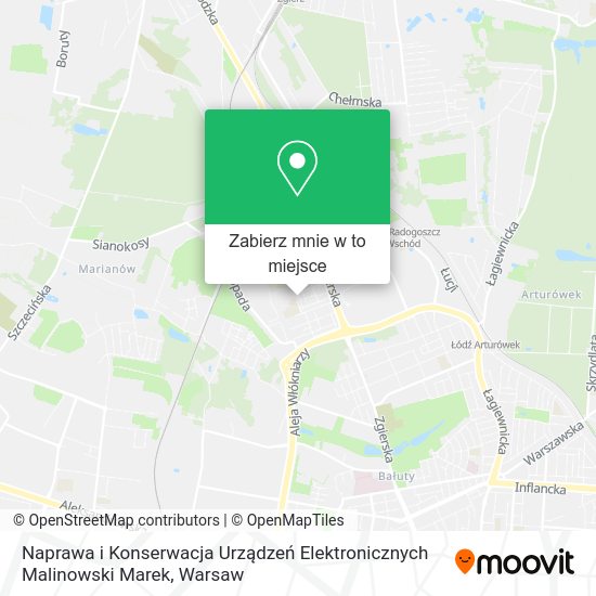 Mapa Naprawa i Konserwacja Urządzeń Elektronicznych Malinowski Marek