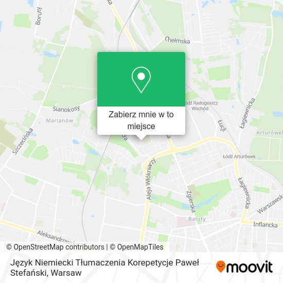 Mapa Język Niemiecki Tłumaczenia Korepetycje Paweł Stefański