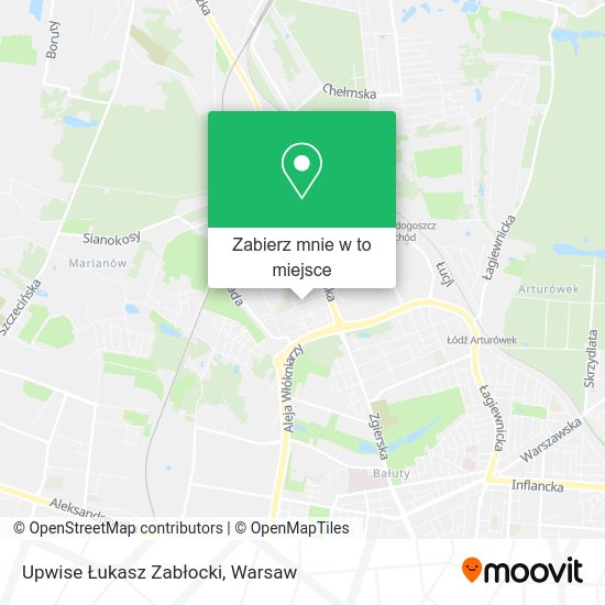 Mapa Upwise Łukasz Zabłocki