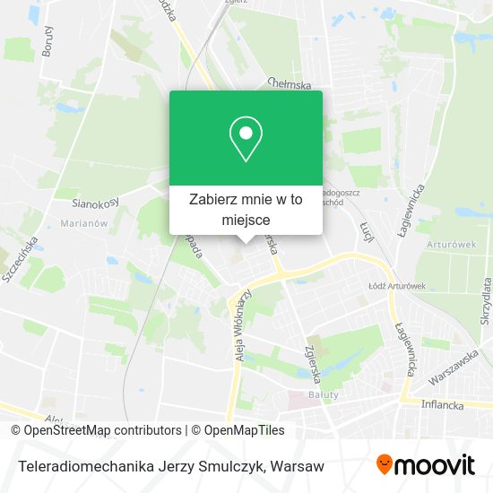 Mapa Teleradiomechanika Jerzy Smulczyk