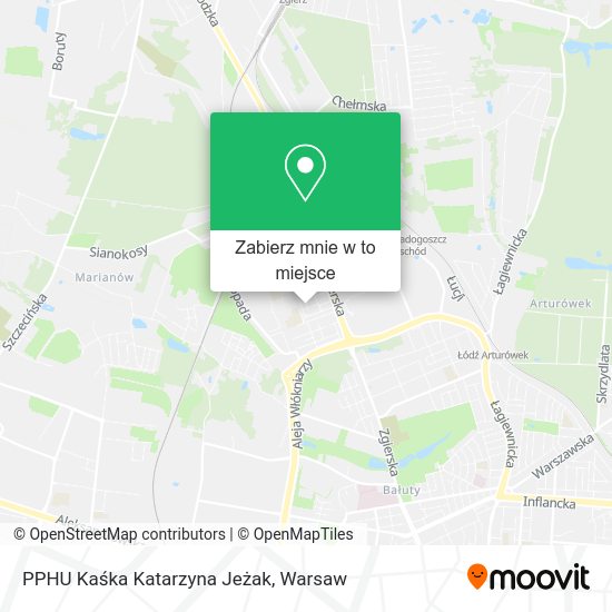 Mapa PPHU Kaśka Katarzyna Jeżak