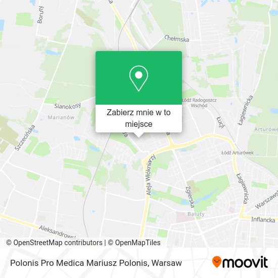 Mapa Polonis Pro Medica Mariusz Polonis