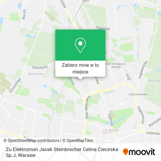 Mapa Zu Elektromon Jacek Steinbrecher Celina Ciecirska Sp.J