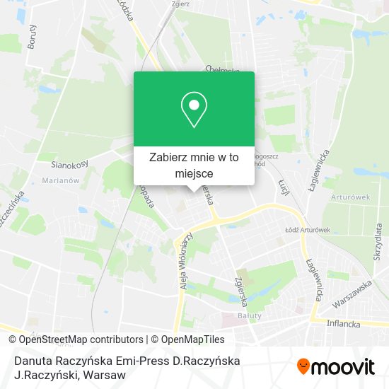 Mapa Danuta Raczyńska Emi-Press D.Raczyńska J.Raczyński