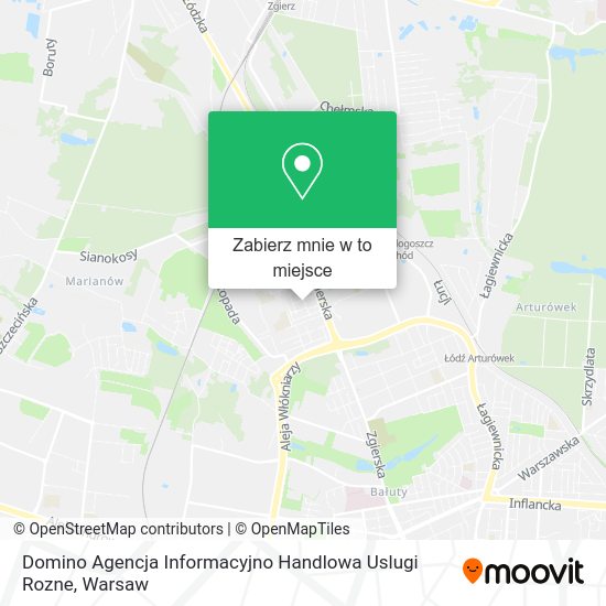 Mapa Domino Agencja Informacyjno Handlowa Uslugi Rozne