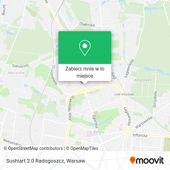 Mapa Sushiart 2.0 Radogoszcz