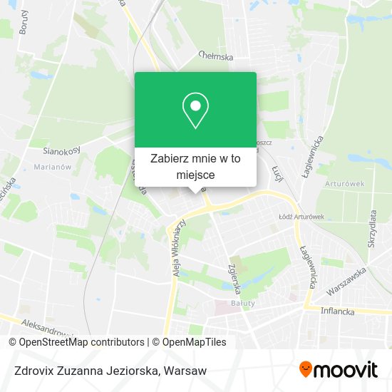 Mapa Zdrovix Zuzanna Jeziorska