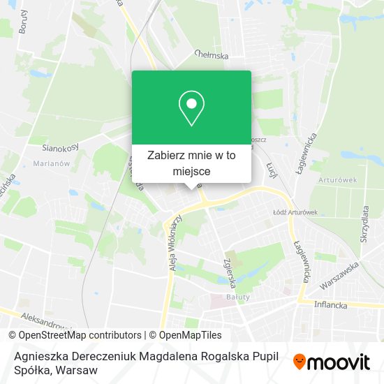 Mapa Agnieszka Dereczeniuk Magdalena Rogalska Pupil Spółka