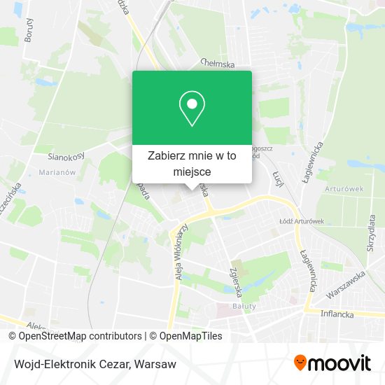 Mapa Wojd-Elektronik Cezar