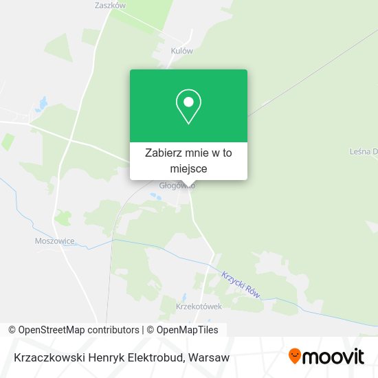 Mapa Krzaczkowski Henryk Elektrobud