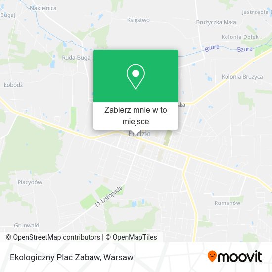 Mapa Ekologiczny Plac Zabaw