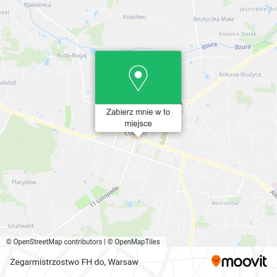 Mapa Zegarmistrzostwo FH do