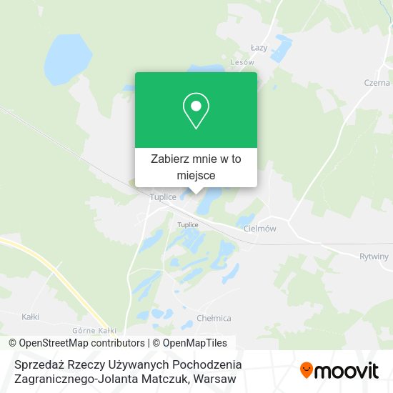 Mapa Sprzedaż Rzeczy Używanych Pochodzenia Zagranicznego-Jolanta Matczuk