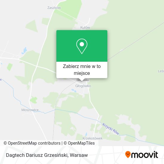 Mapa Dagtech Dariusz Grzesiński