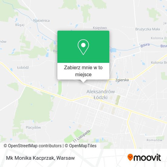 Mapa Mk Monika Kacprzak