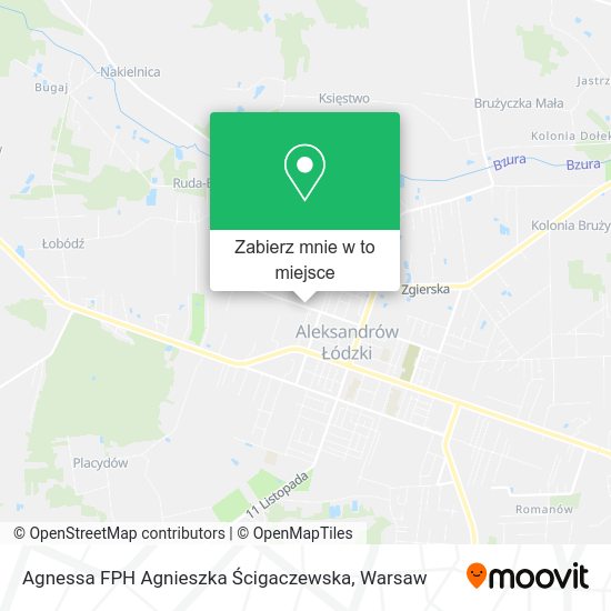 Mapa Agnessa FPH Agnieszka Ścigaczewska