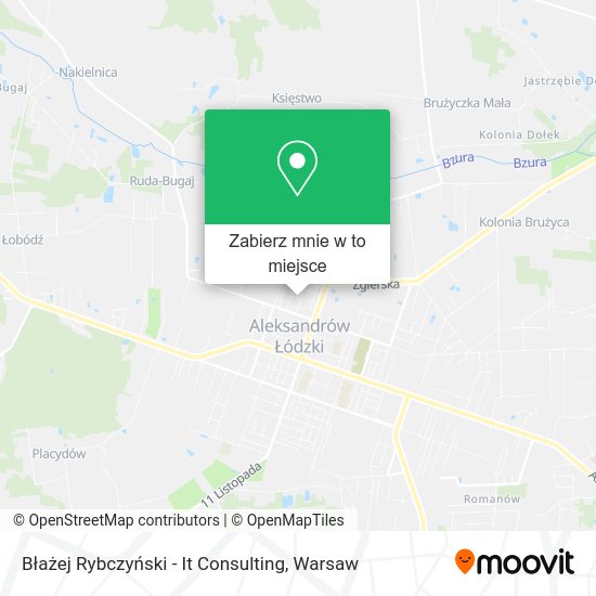 Mapa Błażej Rybczyński - It Consulting