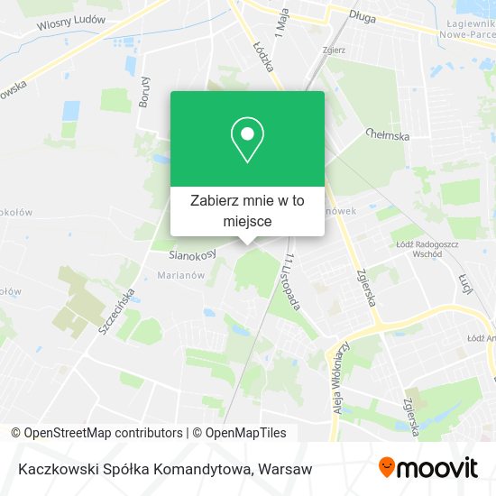 Mapa Kaczkowski Spółka Komandytowa