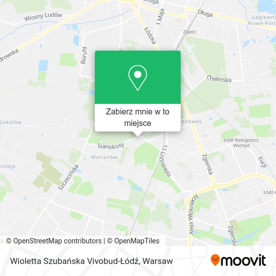 Mapa Wioletta Szubańska Vivobud-Łódź