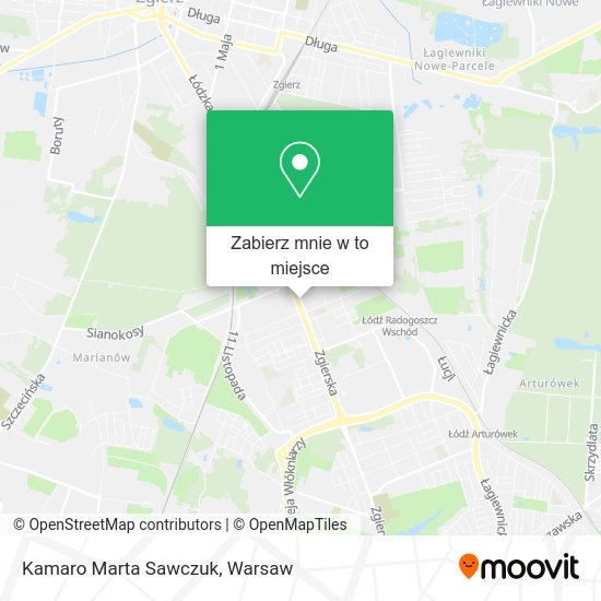 Mapa Kamaro Marta Sawczuk