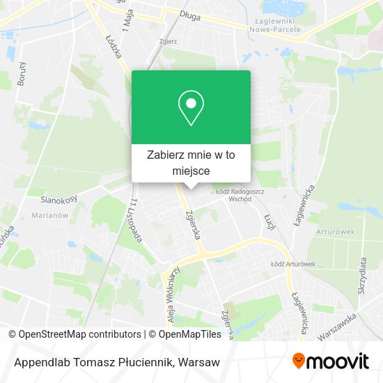 Mapa Appendlab Tomasz Płuciennik