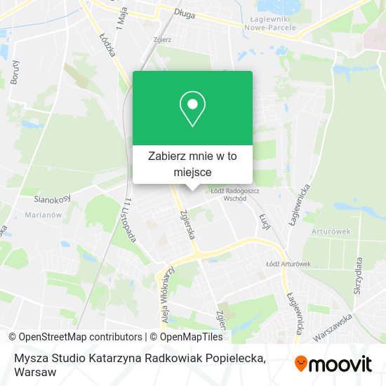 Mapa Mysza Studio Katarzyna Radkowiak Popielecka