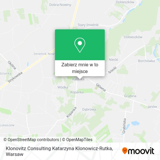 Mapa Klonovitz Consulting Katarzyna Klonowicz-Rutka