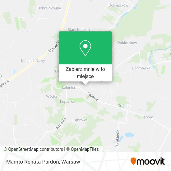 Mapa Mamto Renata Pardoń