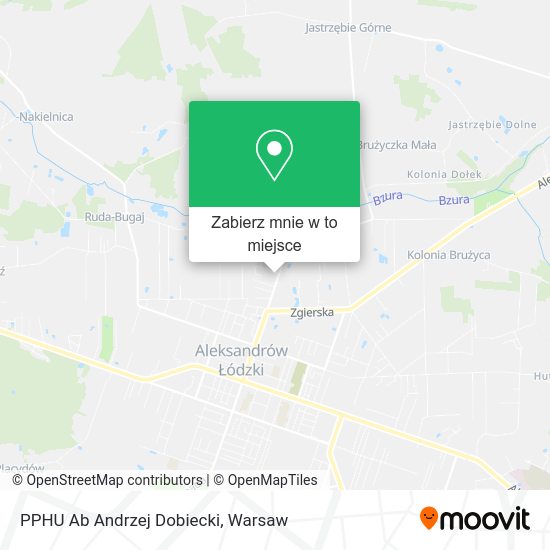 Mapa PPHU Ab Andrzej Dobiecki