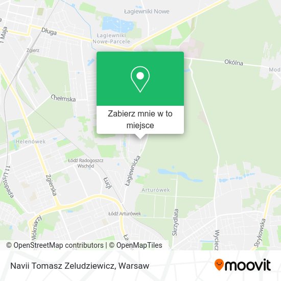 Mapa Navii Tomasz Zeludziewicz