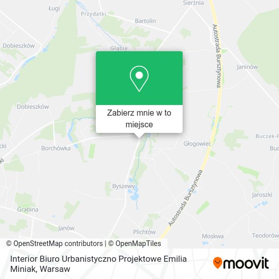 Mapa Interior Biuro Urbanistyczno Projektowe Emilia Miniak