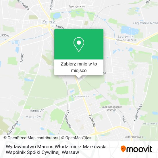 Mapa Wydawnictwo Marcus Włodzimierz Markowski Wspólnik Spółki Cywilnej