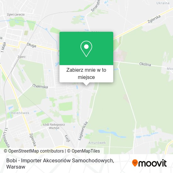 Mapa Bobi - Importer Akcesoriów Samochodowych