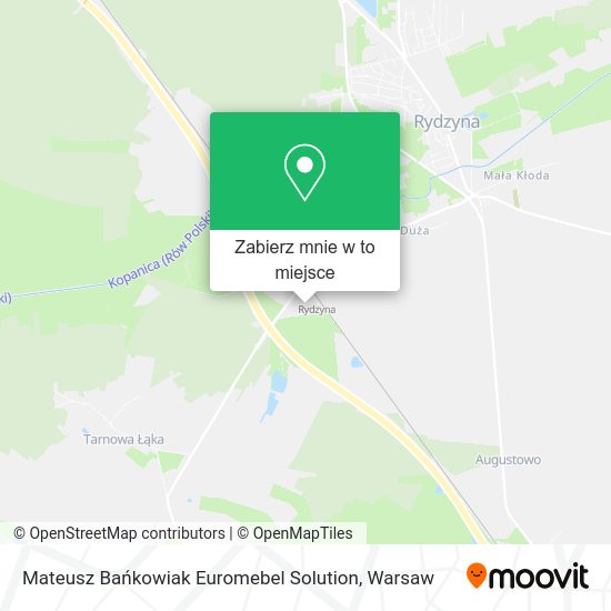 Mapa Mateusz Bańkowiak Euromebel Solution