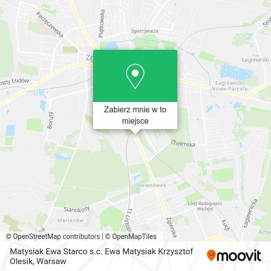 Mapa Matysiak Ewa Starco s.c. Ewa Matysiak Krzysztof Olesik