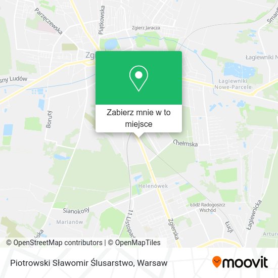 Mapa Piotrowski Sławomir Ślusarstwo