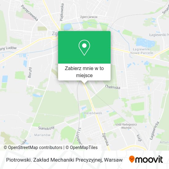 Mapa Piotrowski. Zakład Mechaniki Precyzyjnej