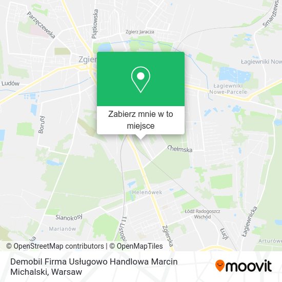 Mapa Demobil Firma Usługowo Handlowa Marcin Michalski