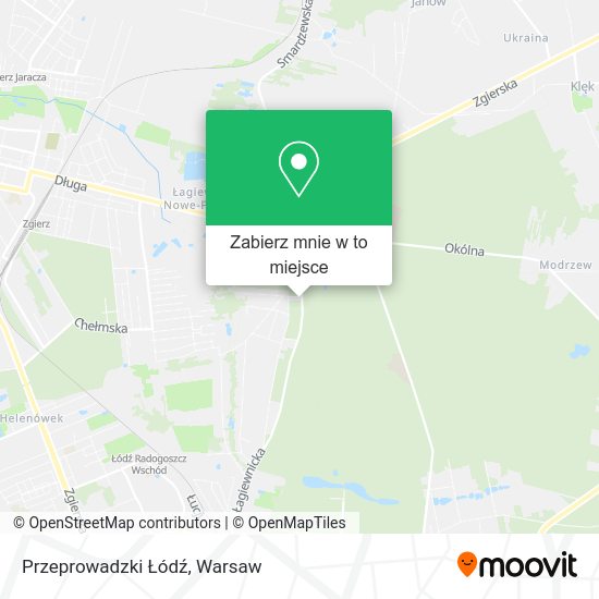 Mapa Przeprowadzki Łódź