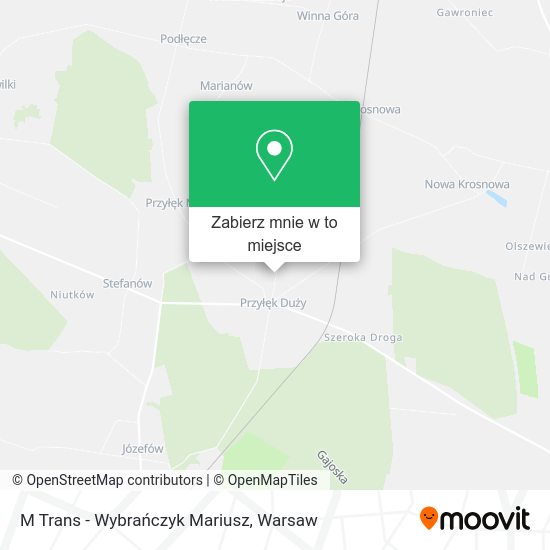 Mapa M Trans - Wybrańczyk Mariusz