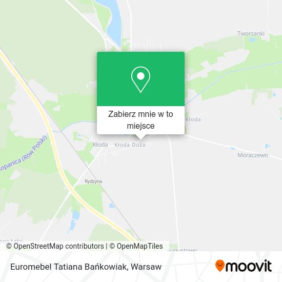 Mapa Euromebel Tatiana Bańkowiak