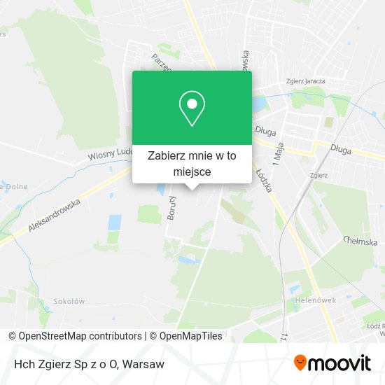 Mapa Hch Zgierz Sp z o O