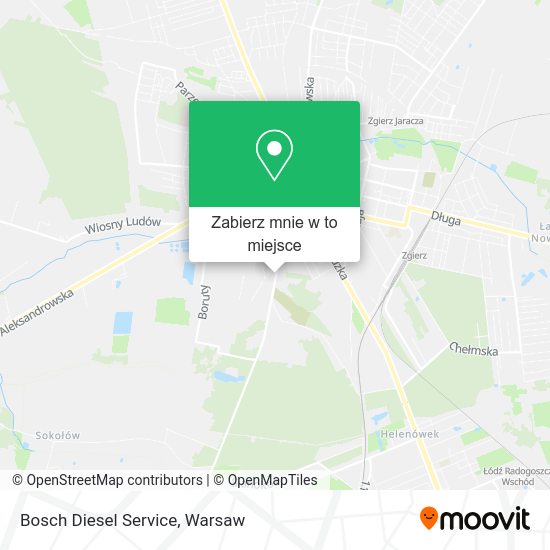 Mapa Bosch Diesel Service