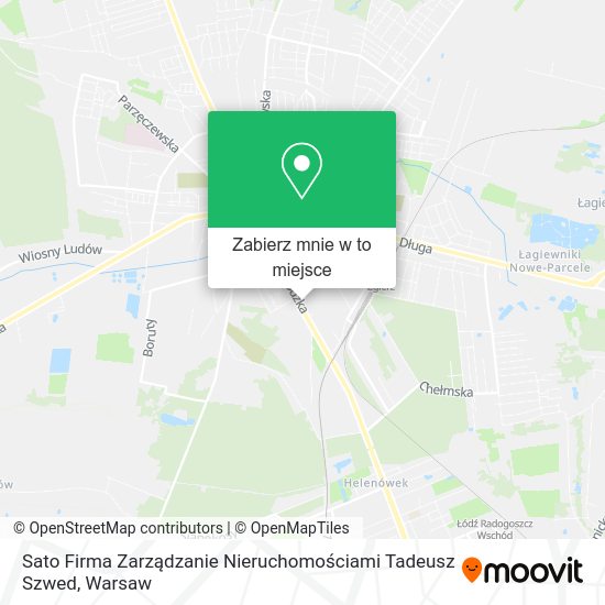 Mapa Sato Firma Zarządzanie Nieruchomościami Tadeusz Szwed