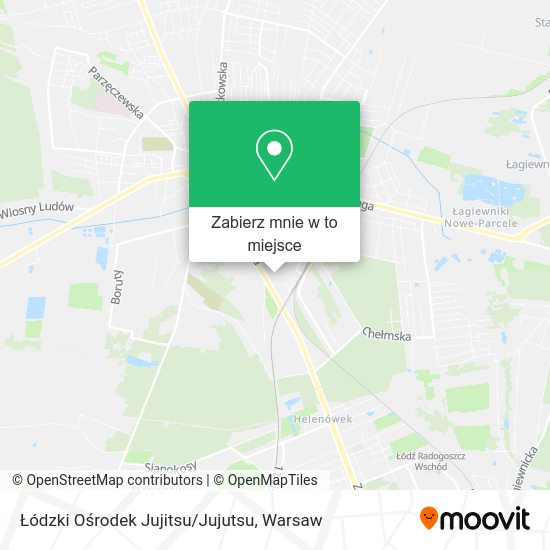 Mapa Łódzki Ośrodek Jujitsu/Jujutsu