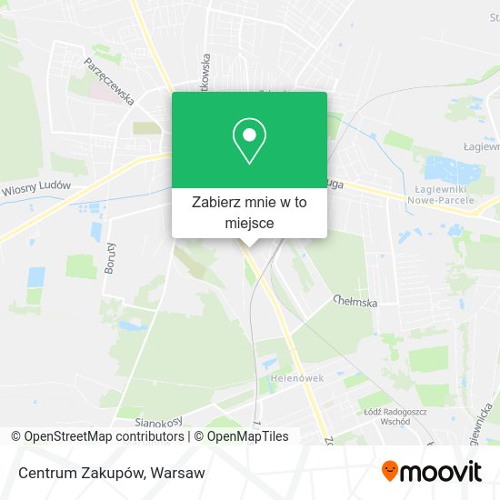 Mapa Centrum Zakupów