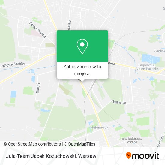 Mapa Jula-Team Jacek Kożuchowski