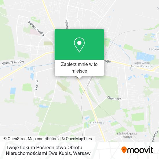 Mapa Twoje Lokum Pośrednictwo Obrotu Nieruchomościami Ewa Kupis